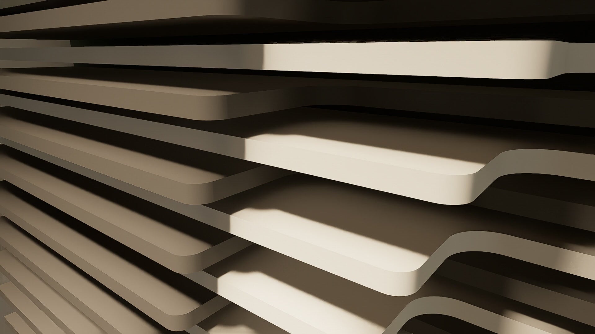 Geometric 3D Wooden Wall Panel  3D Wall Art.